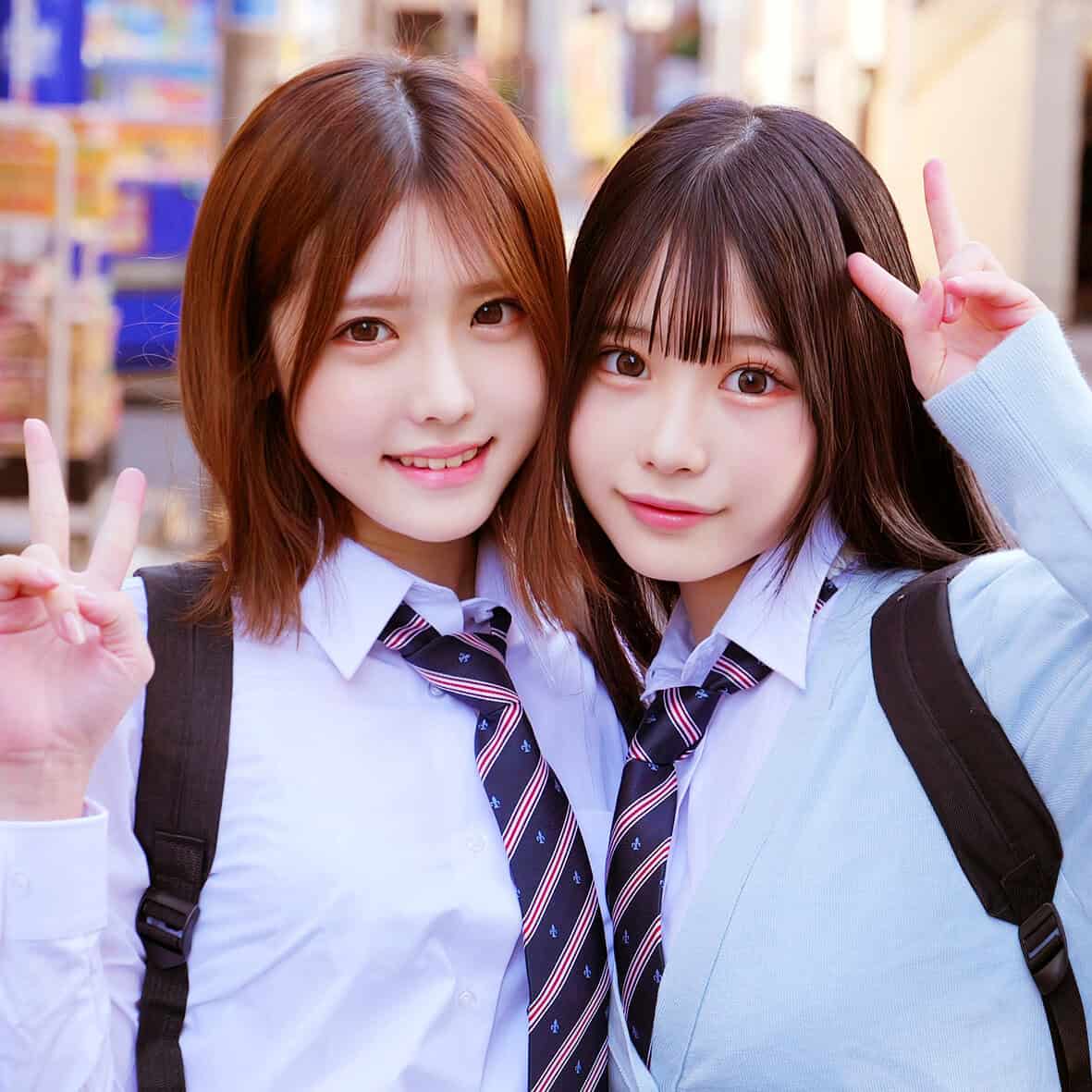 skho175【ひまりちゃん＆あかりちゃん】皆瀬あかり 逢月ひまり