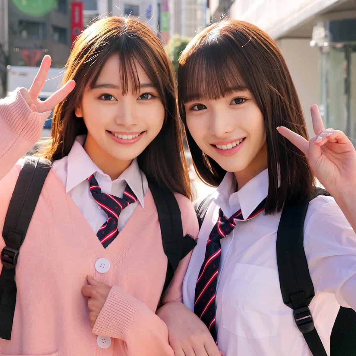 skho176【ももちゃん＆みなみちゃん】前田美波 白石もも